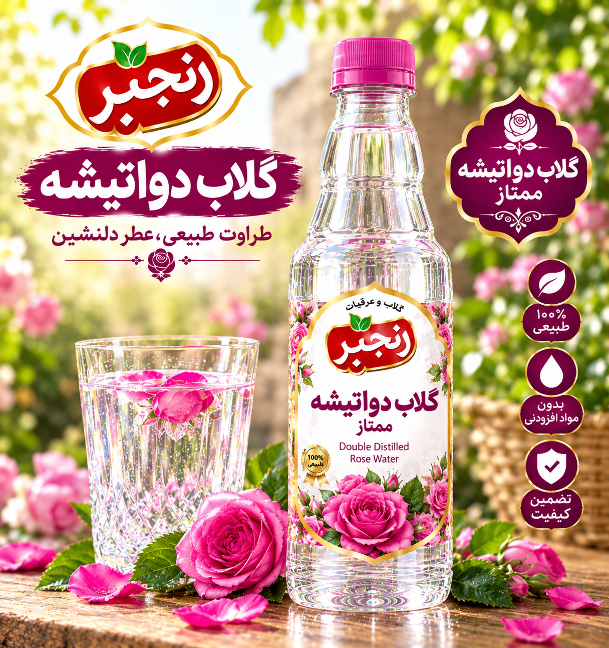 گلاب دوآتیشه رنجبر